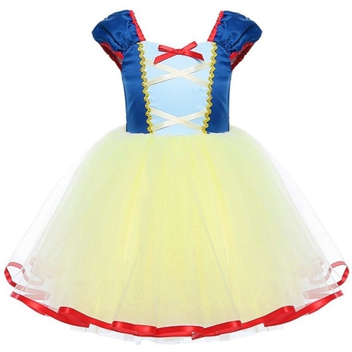 Snow White Princess Lace Cosplay Dresses for Girls