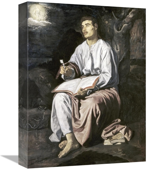 Global Gallery GCS-281408-16-142 16 in. St. John on the Island of Patm