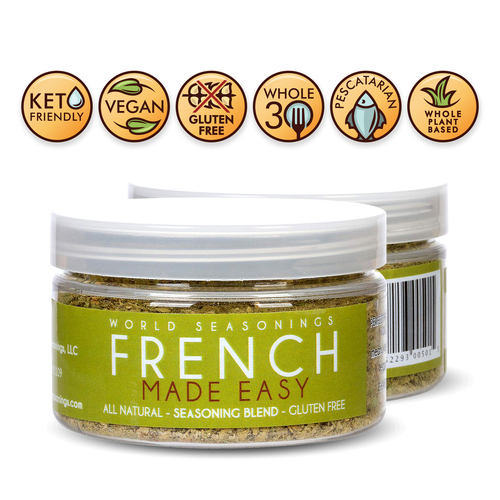 French Made Easy - All Natural, Gluten Free Seasoning Blend