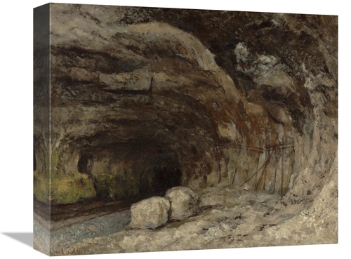 Global Gallery GCS-459882-16-142 16 in. Grotto of Sarrazine Near Nans-