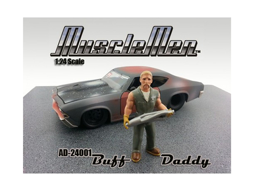 Musclemen Buff Daddy Figure For 1:24 Diecast Model Car by American