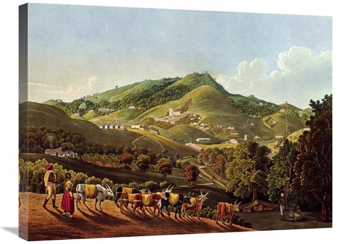 Global Gallery GCS-268068-30-142 30 in. Views in India Art Print - Ric