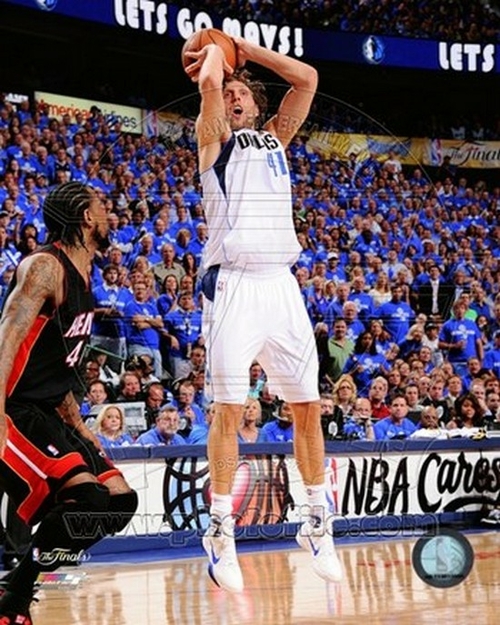 Photofile PFSAANS00601 Dirk Nowitzki Game 5 of the 2011 NBA Finals Act