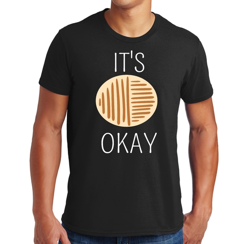 Mens Graphic T-shirt Say it Soul - its Okay