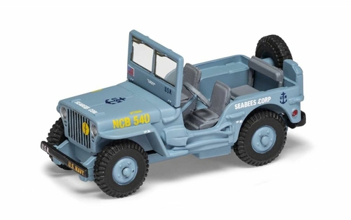 Corgi CG90633 Willys Jeep Seebees Military Vehicle