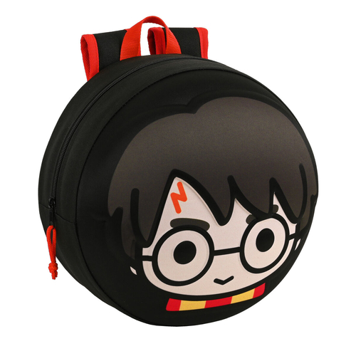 3D School Bag Harry Potter Black (31 x 31 x 10 cm)