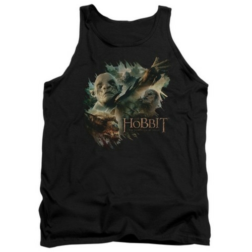 Main Trevco Hobbit-Baddies Adult Tank Top- Black - XL image