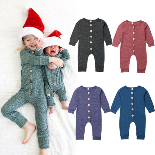 0 24M Newborn Infant Kids Baby Boy Girl Romper