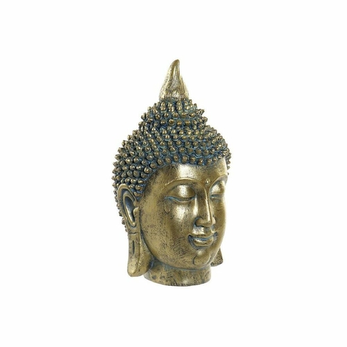 Decorative Figure DKD Home Decor Blue Multicolour Golden Buddha