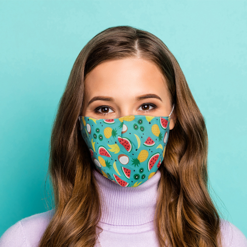 Tropical Reusable Face Covering - Large