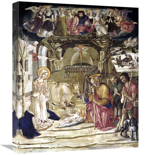 Global Gallery GCS-277399-22-142 22 in. Nativity Art Print - Benvenuto