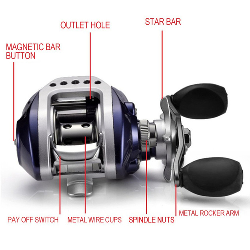 Drop Shipping 10+1BB Bait Casting Fishing Reel