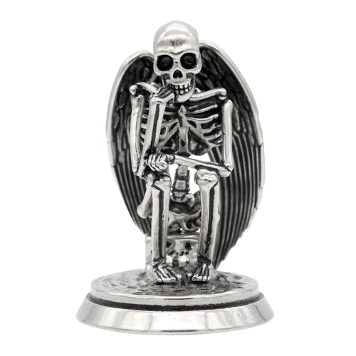 The Undead Thinker - Angel Skeleton Statue