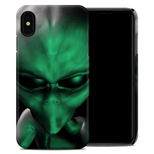 DecalGirl AIPXSMCC-ABD-GRN Apple iPhone XS Max Clip Case - Abduction