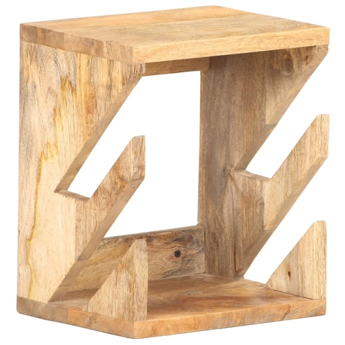 Wall Mounted Skateboard Holder 9.8"x7.9"x11.8" Solid Mango Wood