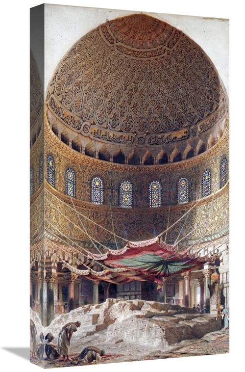 Global Gallery GCS-266471-22-142 22 in. The Holy Rock, Summit of M