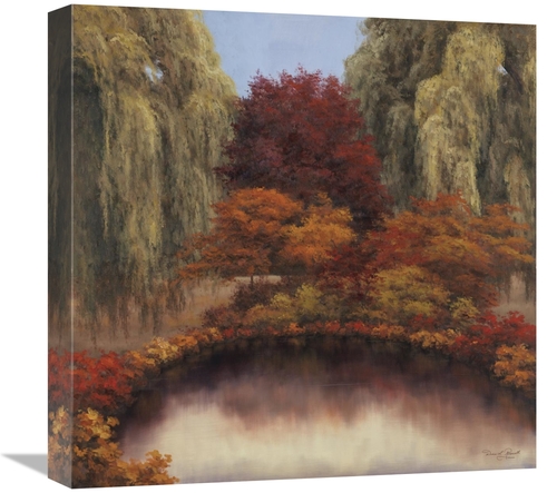 Global Gallery GCS-132818-1818-142 18 x 18 in. Autumns Glow Art Print 