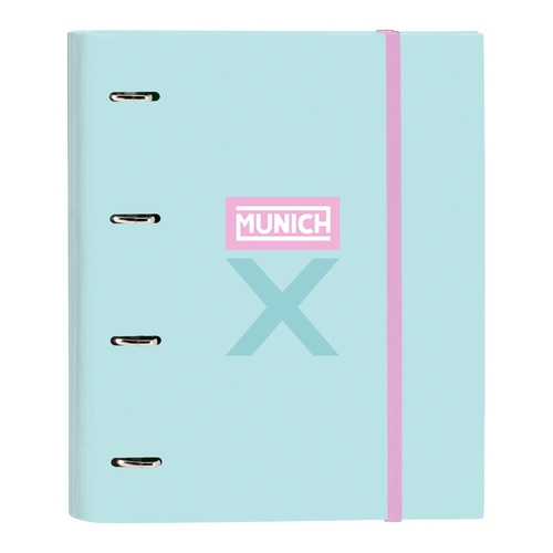 Ring binder Munich Skylight A4 Sky blue (27 x 32 x 3.5 cm) (35 mm)