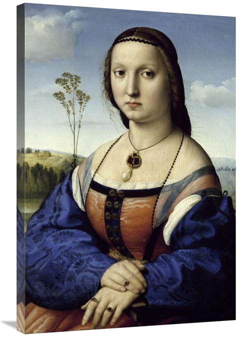 Global Gallery GCS-279533-36-142 36 in. Portrait of Maddalena Strozzi 