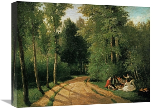 Global Gallery GCS-267029-22-142 22 in. A Picnic at Montmorency Art Pr