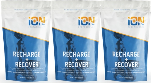 iON Recharge + Recover Creatine Mg Soak 3 Pack