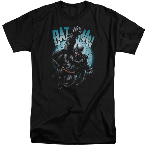 Trevco BM2563-ATT-6 Batman & Moon Knight Short Sleeve Cotton Adult Tal