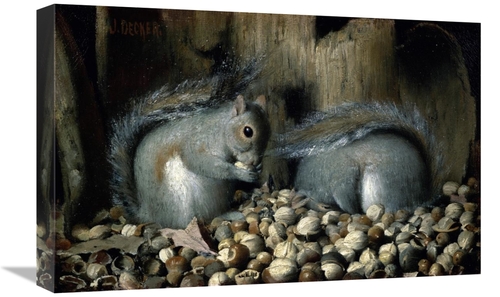 Global Gallery GCS-281974-22-142 22 in. Les Gloutons Art Print - Josep