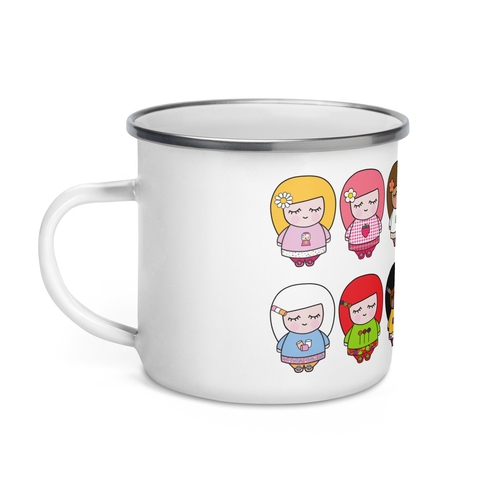 Jacki Easlick Enamel Mug