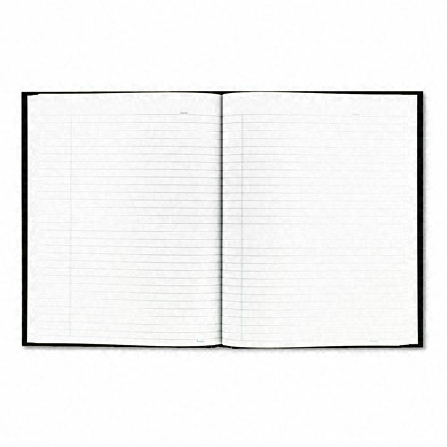 Blueline Business Notebooks Black 9.25x7.25 192 Sht Ruled