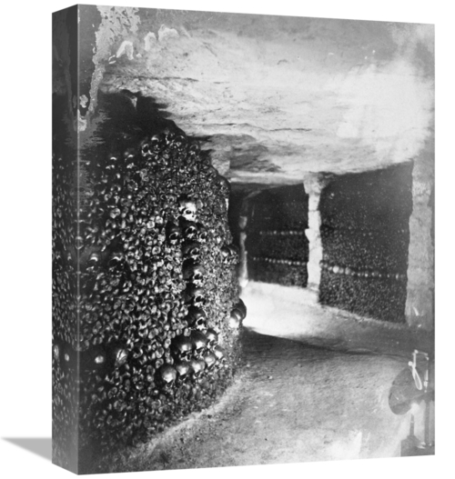 Global Gallery GCS-455083-16-142 16 in. Paris, 1861 - View in the 