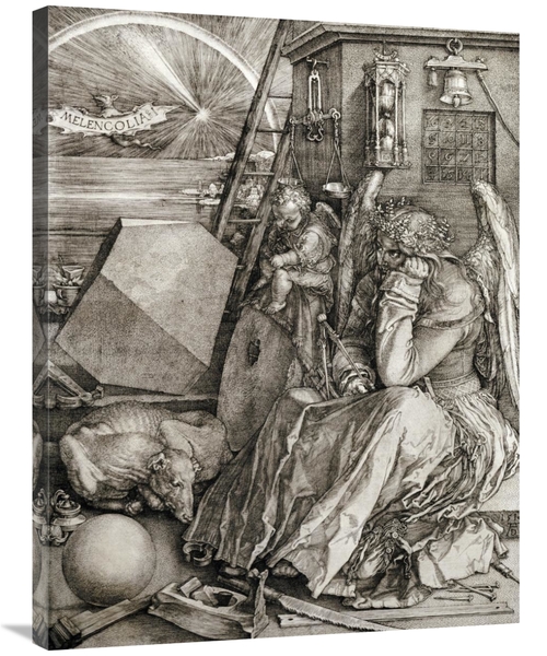 Global Gallery GCS-266250-36-142 36 in. Melancholia Art Print - Albrec