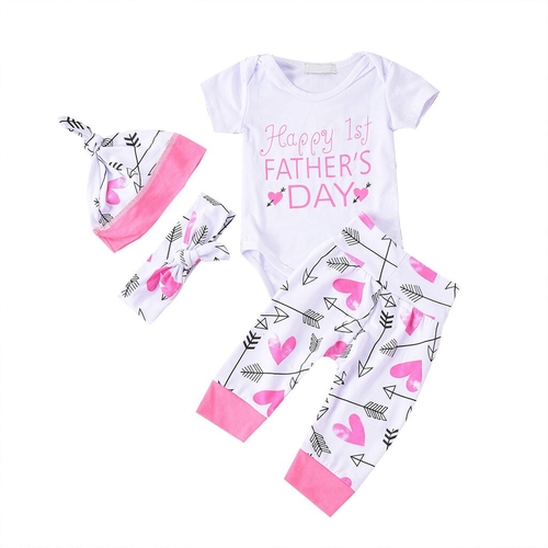 1 6Y Girls Clothing Kids 4PCs Newborn