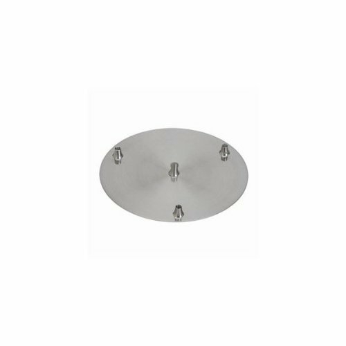 Cal Lighting CP3R-PN-CH Line Voltage 3 Light Round Canopy - Chrome