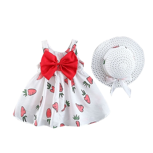 Infant Baby Girl Clothes Dress Robe