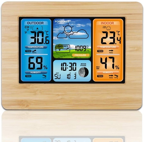 Wireless Weather Station with Outdoor Sensor