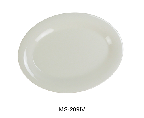 Yanco MS-209IV Mile Stone Oval Platter