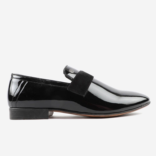 Mens Patent Formal Shoes (Size-8) (Color-BLACK)