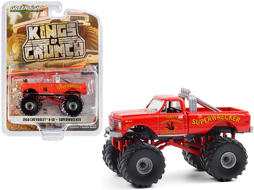 1968 Chevrolet K-10 Monster Truck \Superwrecker\" Orange \"Kings of