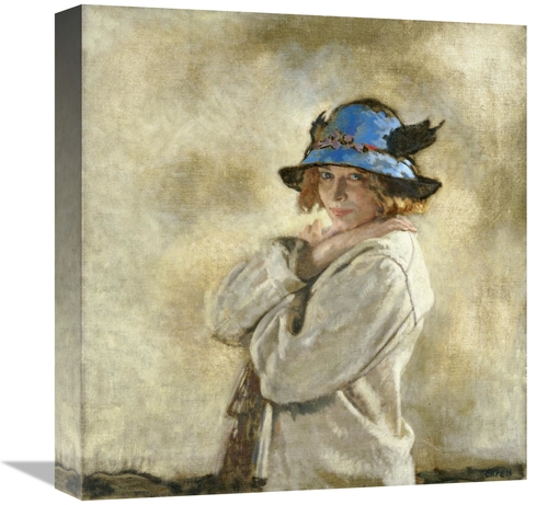 Global Gallery GCS-266964-16-142 16 in. The Blue Hat Art Print - Sir W