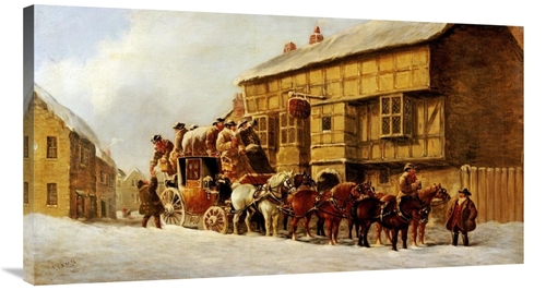 Global Gallery GCS-268276-40-142 40 in. Outside the George Inn, Wi