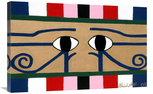 Global Gallery GCS-479188-2436-142 24 x 36 in. Egyptian Eyes Art Print