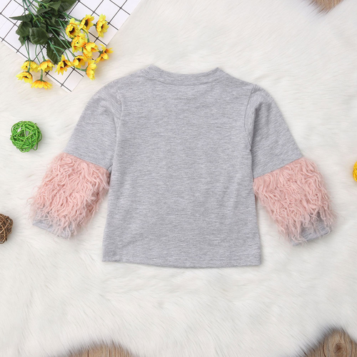 2018 Toddler Baby Kids Girls Cotton Long Sleeve