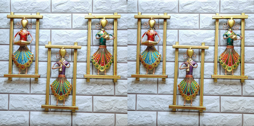 home decor Iron Handmade Decoration Showpiece Figurine pack of 2