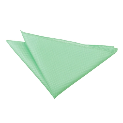Solid Check Handkerchief - Mint Green
