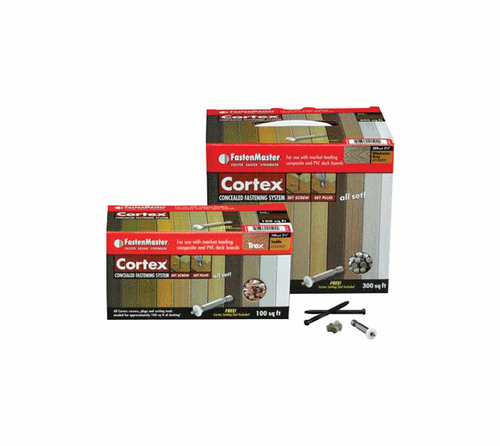 Fastenmaster 5916424 Cortex 2.75 in. Torx TTAP Star Head Brownstone St