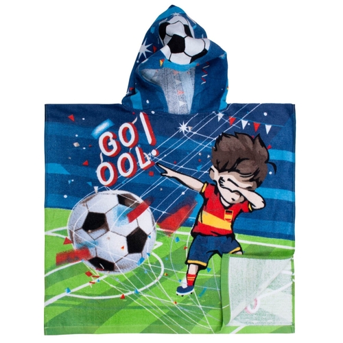 Poncho-Towel with Hood Secaneta 60 x 120 cm Spain Footballer