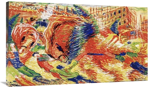 Global Gallery GCS-281735-44-142 44 in. The City Rises Art Print - Umb