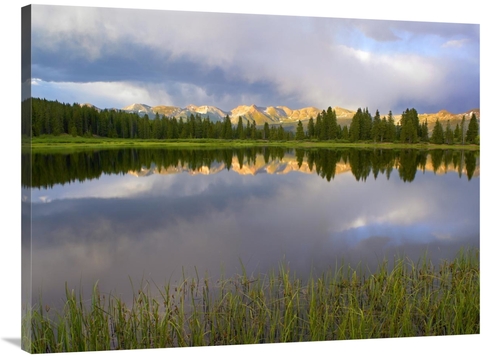 Global Gallery GCS-396814-3040-142 30 x 40 in. Mountains in the Weminu