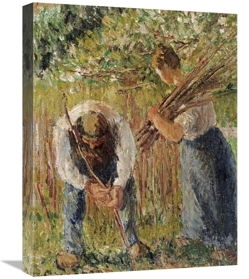 Global Gallery GCS-267024-22-142 22 in. Farm Labourers Planting Stakes