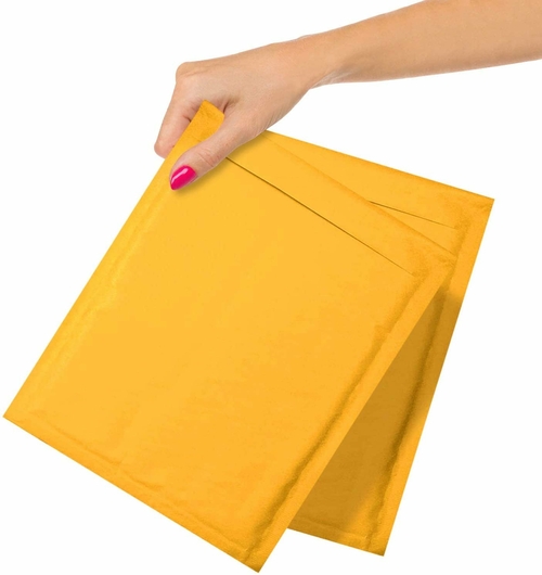 Pack of 440 Gold Kraft Bubble Padded Envelopes 7.25 x 11 Bubble